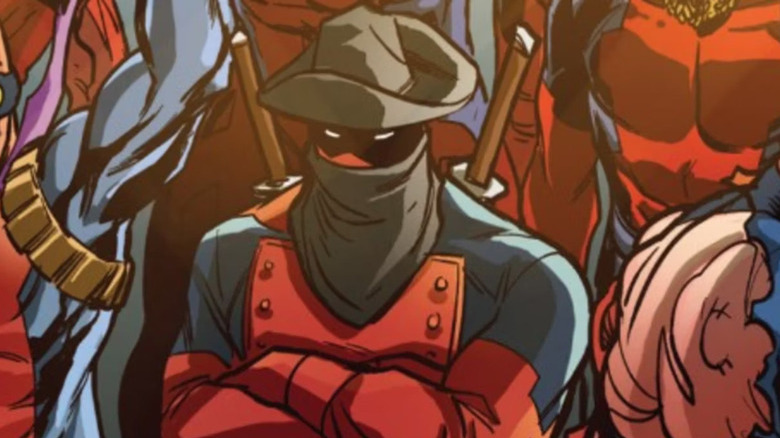 Cowboy Deadpool arms folded