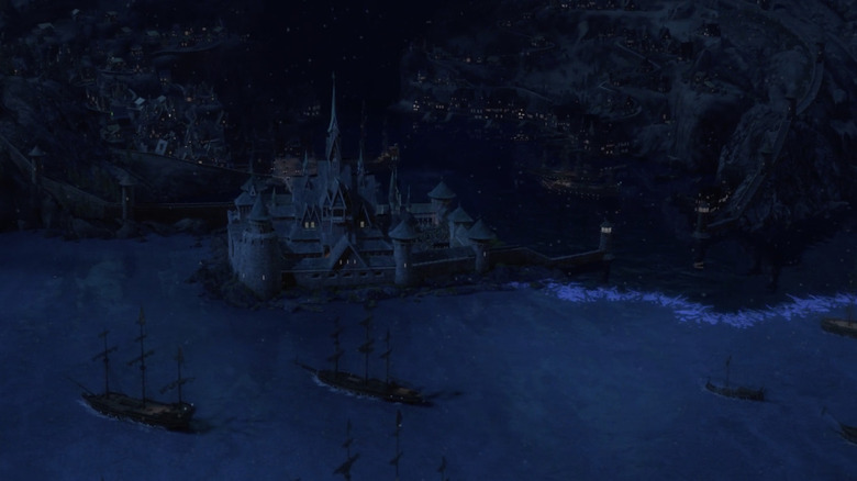 Arendelle gets frozen and turned to ice