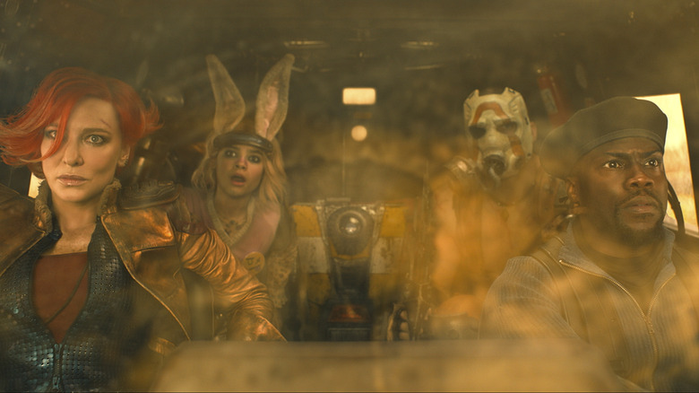 Roland driving the Vault Hunters