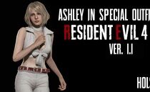 Resident Evil 4 Remake Ashley in Special outfit