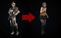 Resident Evil 4 Remake Ashley Armor Removal No Armor Mod