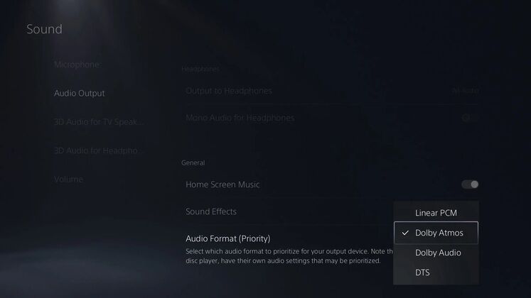 PS5 Games with Dolby Atmos Support