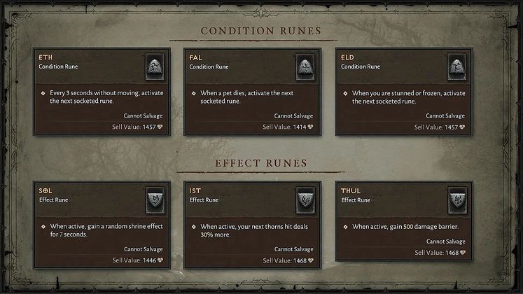 Diablo 4 Runes - Everything We Know