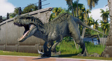 Jurassic World Evolution 2 update 1.8.10 adds statue of John Hammond