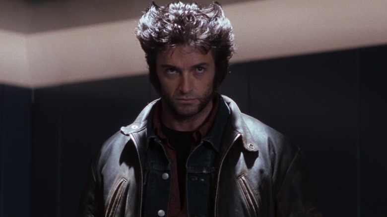 Wolverine glares menacingly