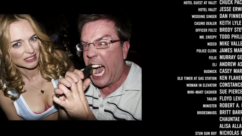 Stu pulling his own tooth
